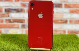 Eladó iPhone XR 64 GB PRODUCT RED 100% aksi szép állapotú - 12 HÓ GARANCIA - 1829