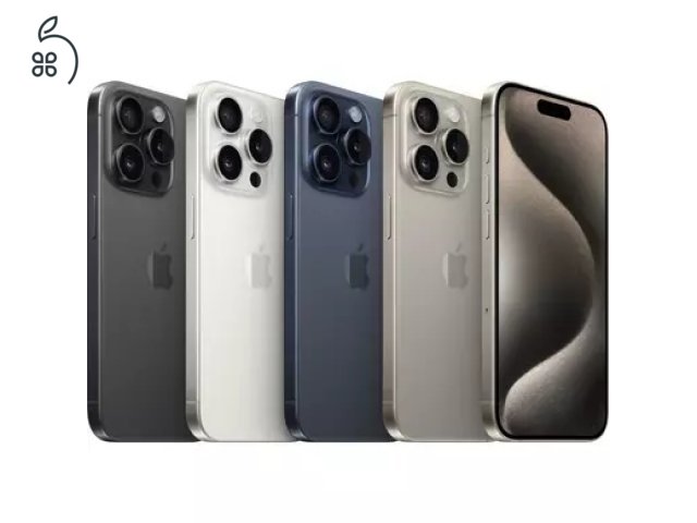 Apple Iphone 15 Pro Max 256GB fehér titán, kártyafüggetlen