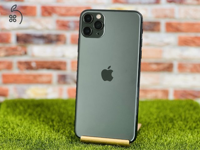 Eladó iPhone 11 Pro Max 64 GB Midnight Green szép állapotú - 12 HÓ GARANCIA - 125