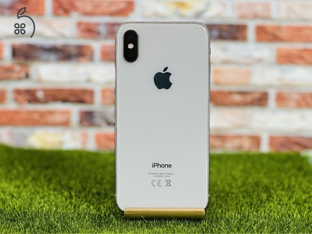 Eladó iPhone XS 256 GB Silver 100% aksi szép állapotú - 12 HÓ GARANCIA - 1740