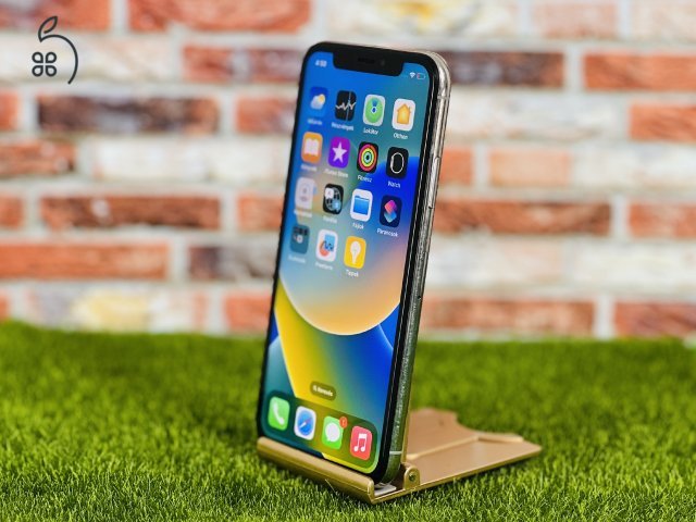 Eladó iPhone XS 256 GB Silver 100% aksi szép állapotú - 12 HÓ GARANCIA - 1740