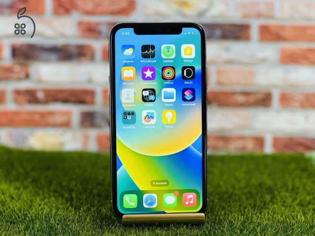 Eladó iPhone XS 256 GB Silver 100% aksi szép állapotú - 12 HÓ GARANCIA - 1740