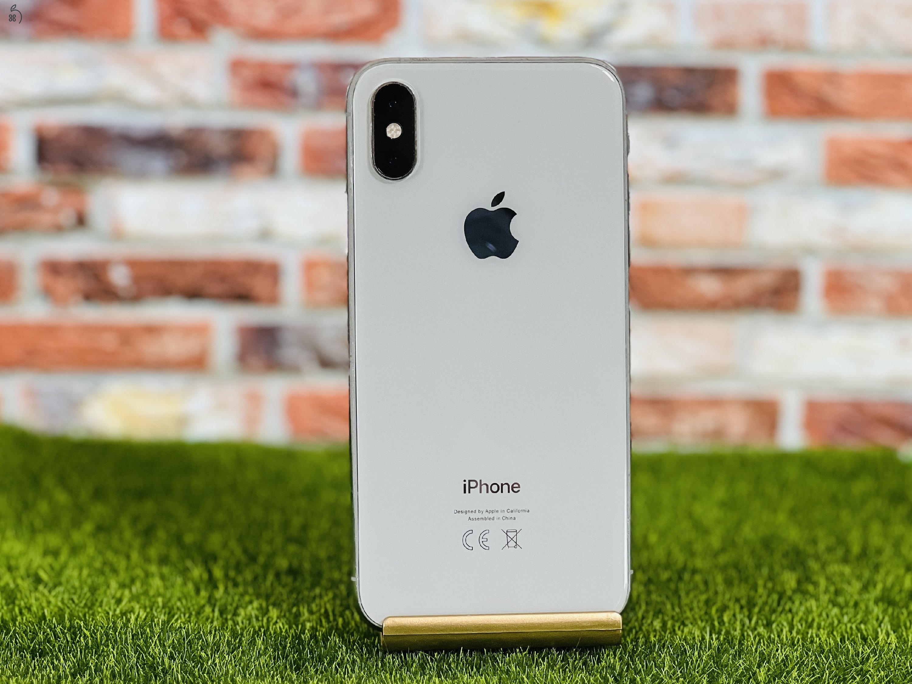 Eladó iPhone XS 256 GB Silver 100% aksi szép állapotú - 12 HÓ GARANCIA - 1740