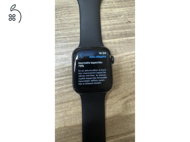 Apple Watch Series 5 GPS, alumínium, 44 mm