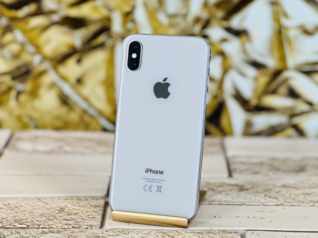 Eladó iPhone XS 256 GB Silver szép állapotú - 12 HÓ GARANCIA