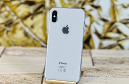 Eladó iPhone XS 256 GB Silver szép állapotú - 12 HÓ GARANCIA