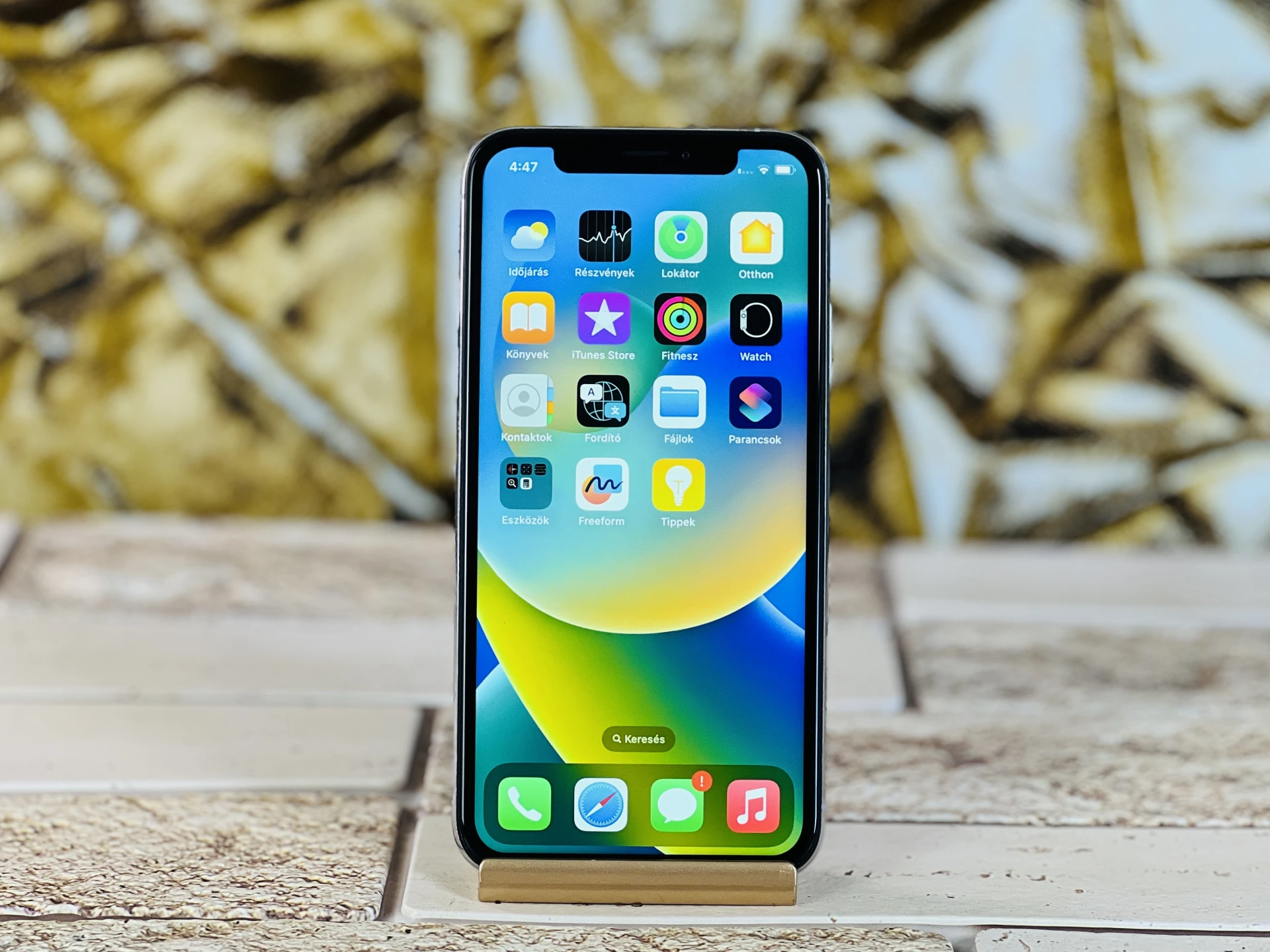 Eladó iPhone XS 256 GB Silver szép állapotú - 12 HÓ GARANCIA