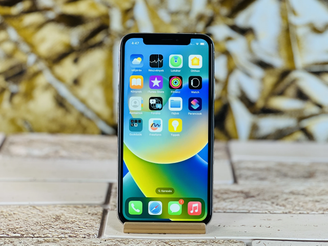 Eladó iPhone XS 256 GB Silver szép állapotú - 12 HÓ GARANCIA