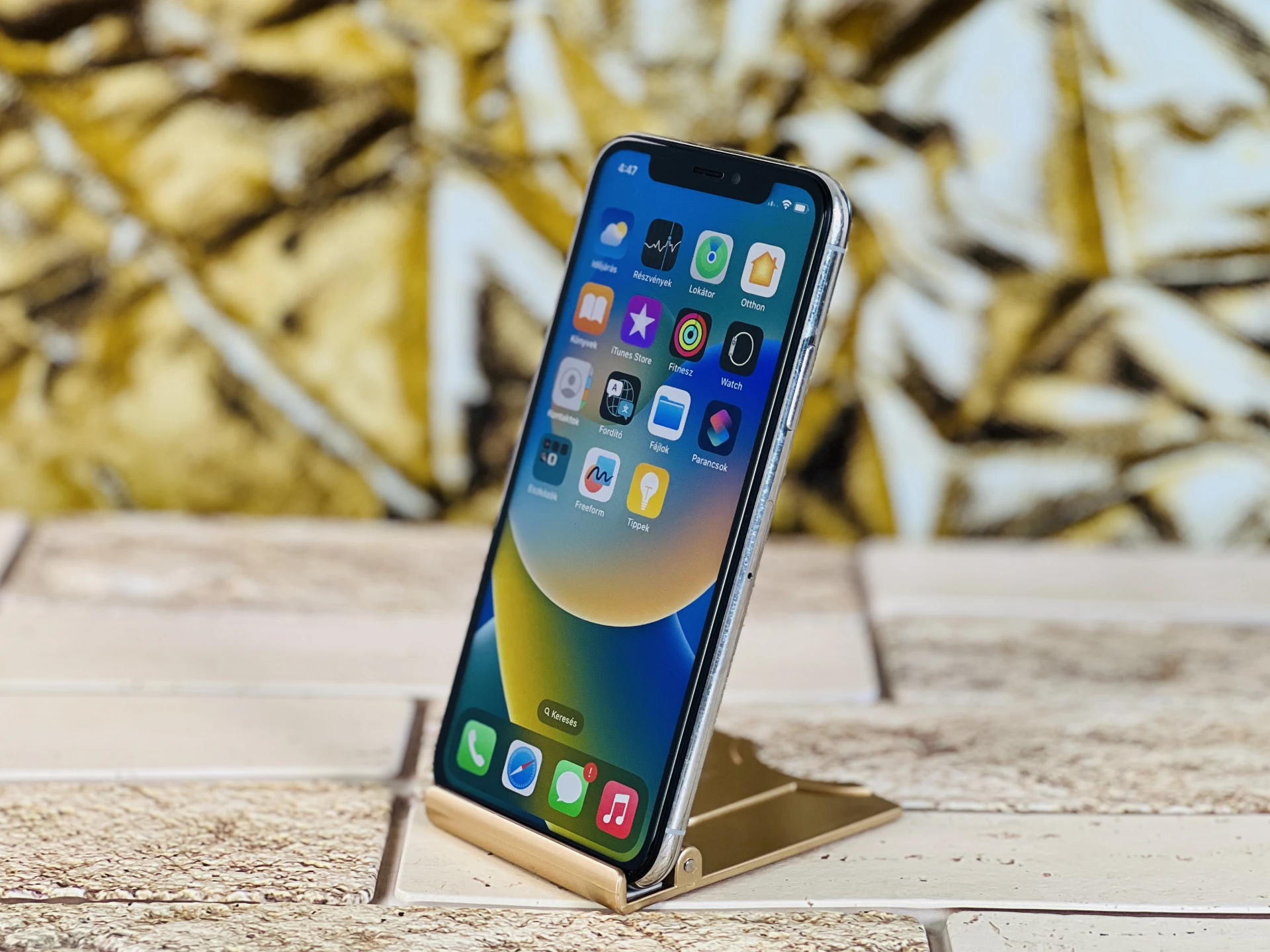 Eladó iPhone XS 256 GB Silver szép állapotú - 12 HÓ GARANCIA