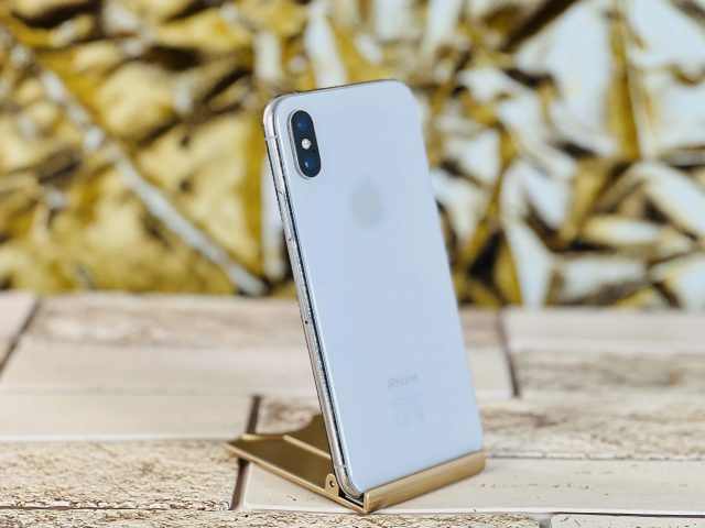 Eladó iPhone XS 256 GB Silver szép állapotú - 12 HÓ GARANCIA