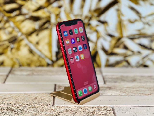 Eladó iPhone 11 128 GB PRODUCT RED szép állapotú - 12 HÓ GARANCIA