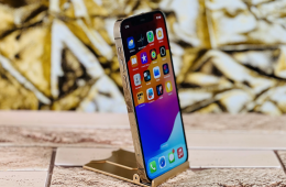 Eladó iPhone 12 Pro 256 GB Gold szép állapotú - 12 HÓ GARANCIA