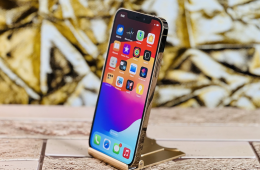 Eladó iPhone 12 Pro 256 GB Gold szép állapotú - 12 HÓ GARANCIA