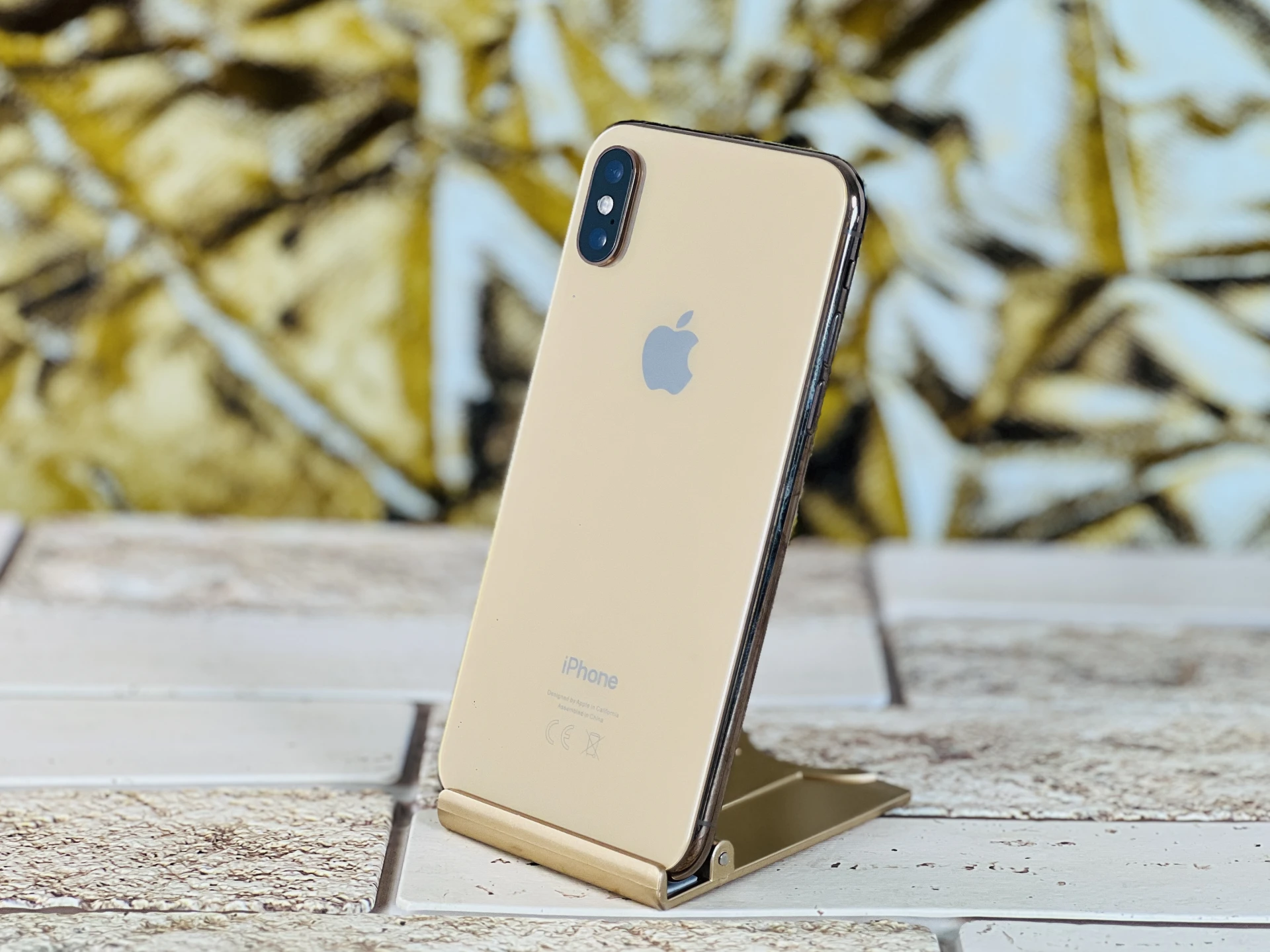  iPhone XS 64 GB Gold szép állapotú - 12 HÓ GARANCIA