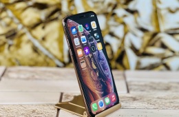  iPhone XS 64 GB Gold szép állapotú - 12 HÓ GARANCIA