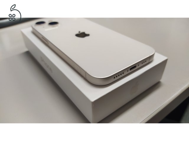 Iphone 13 fehér 256gb 79% akksi független