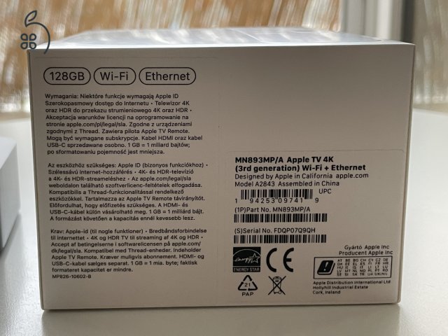 Apple TV 128 GB (Apple garancia)