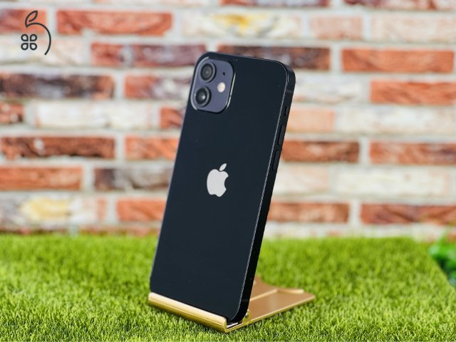 Eladó iPhone 12 256 GB Black 100% aksi szép állapotú - 12 HÓ GARANCIA - 110