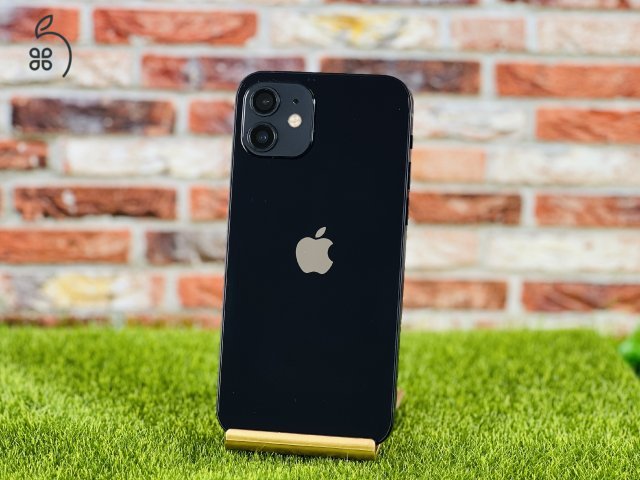 Eladó iPhone 12 256 GB Black 100% aksi szép állapotú - 12 HÓ GARANCIA - 110