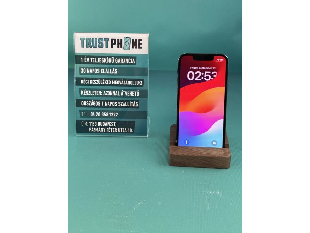 !! 1 ÉV GARANCIA !! iPhone 13 Mini Midnight 256 GB – BM20251 – 93% AKKU