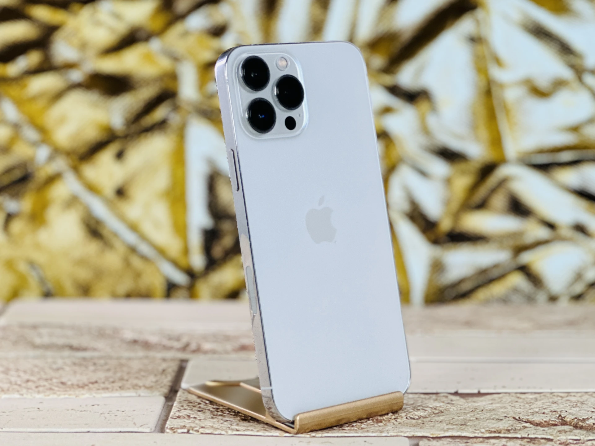 Eladó iPhone 13 Pro Max 128 GB Silver szép állapotú - 12 HÓ GARANCIA