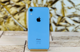 Eladó iPhone XR 64 GB Blue szép állapotú - 12 HÓ GARANCIA