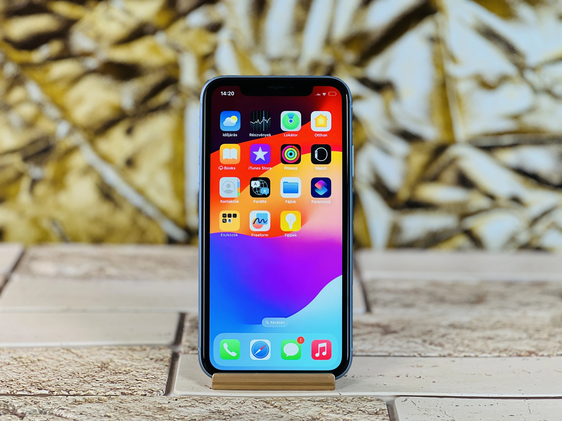 Eladó iPhone XR 64 GB Blue szép állapotú - 12 HÓ GARANCIA