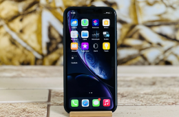 Eladó iPhone XR 64 GB Black szép állapotú - 12 HÓ GARANCIA