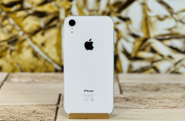 Eladó iPhone XR 64 GB White szép állapotú - 12 HÓ GARANCIA