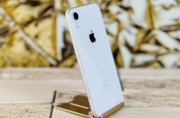 Eladó iPhone XR 64 GB White szép állapotú - 12 HÓ GARANCIA