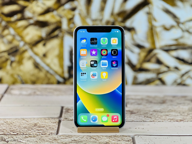 Eladó iPhone XR 64 GB White szép állapotú - 12 HÓ GARANCIA