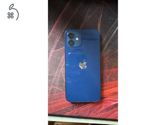 Hibátlan állapotú iPhone 12 - kék 128 GB Független