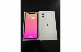 iPhone 11 64GB White 1év Gari