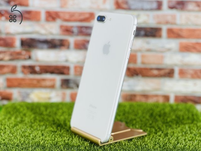 Eladó iPhone 8 Plus 64 GB Silver 100% aksi szép állapotú - 12 HÓ GARANCIA - 4363