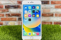 Eladó iPhone 8 Plus 64 GB Silver 100% aksi szép állapotú - 12 HÓ GARANCIA - 4363