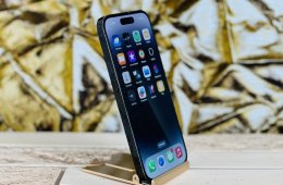 Eladó iPhone 14 Pro 128 GB Space Black 100% aksi szép állapotú - 12 HÓ GARANCIA - 1778