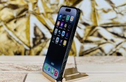 Eladó iPhone 14 Pro 128 GB Space Black 100% aksi szép állapotú - 12 HÓ GARANCIA - 1778