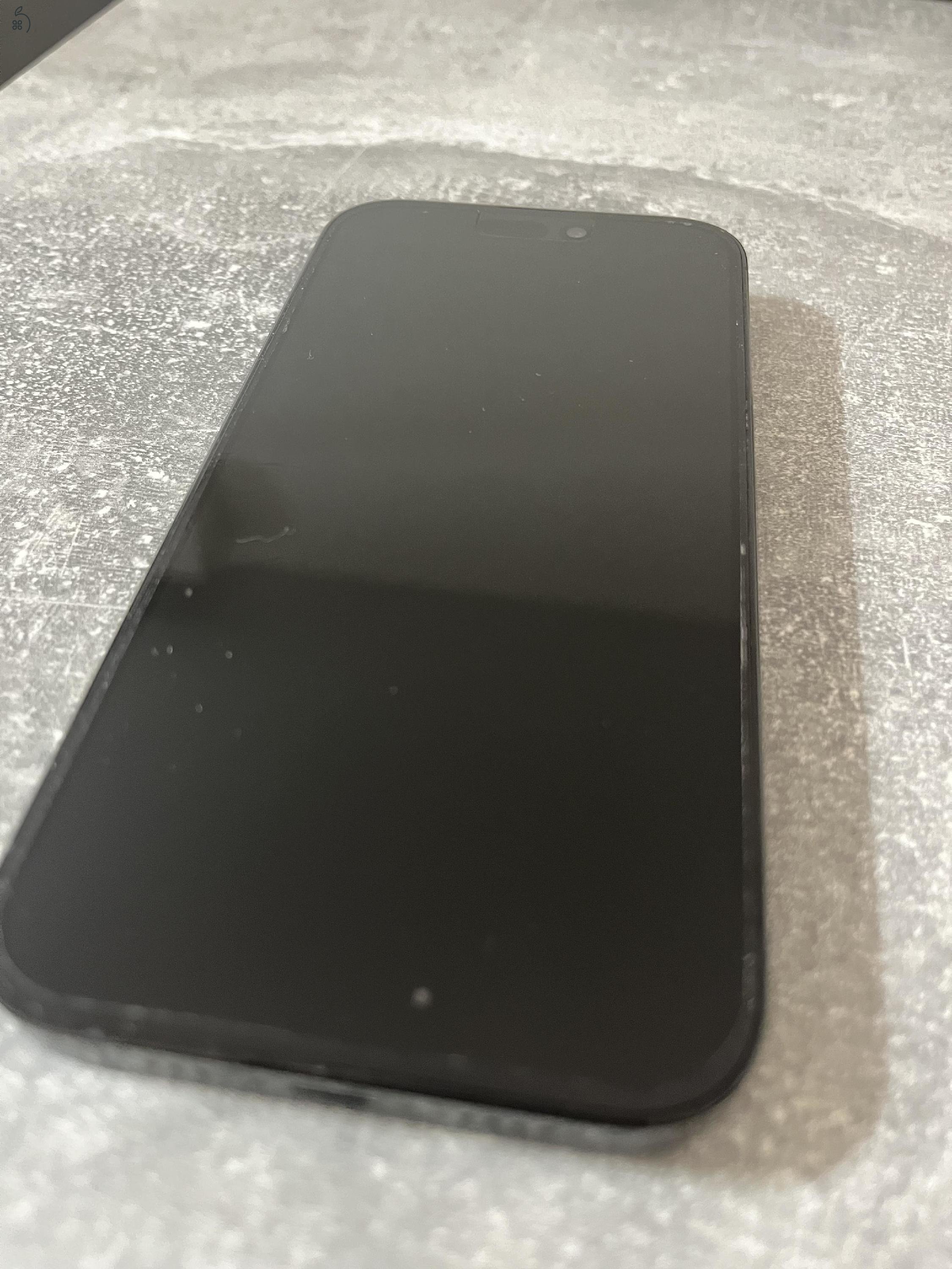 IPHONE 14 PRO (256 GB, 82% AKKU, ÉJFEKETE) + DBRAND GRIPCASE