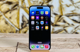 Eladó iPhone 14 Pro 128 GB Space Black szép állapotú - 12 HÓ GARANCIA