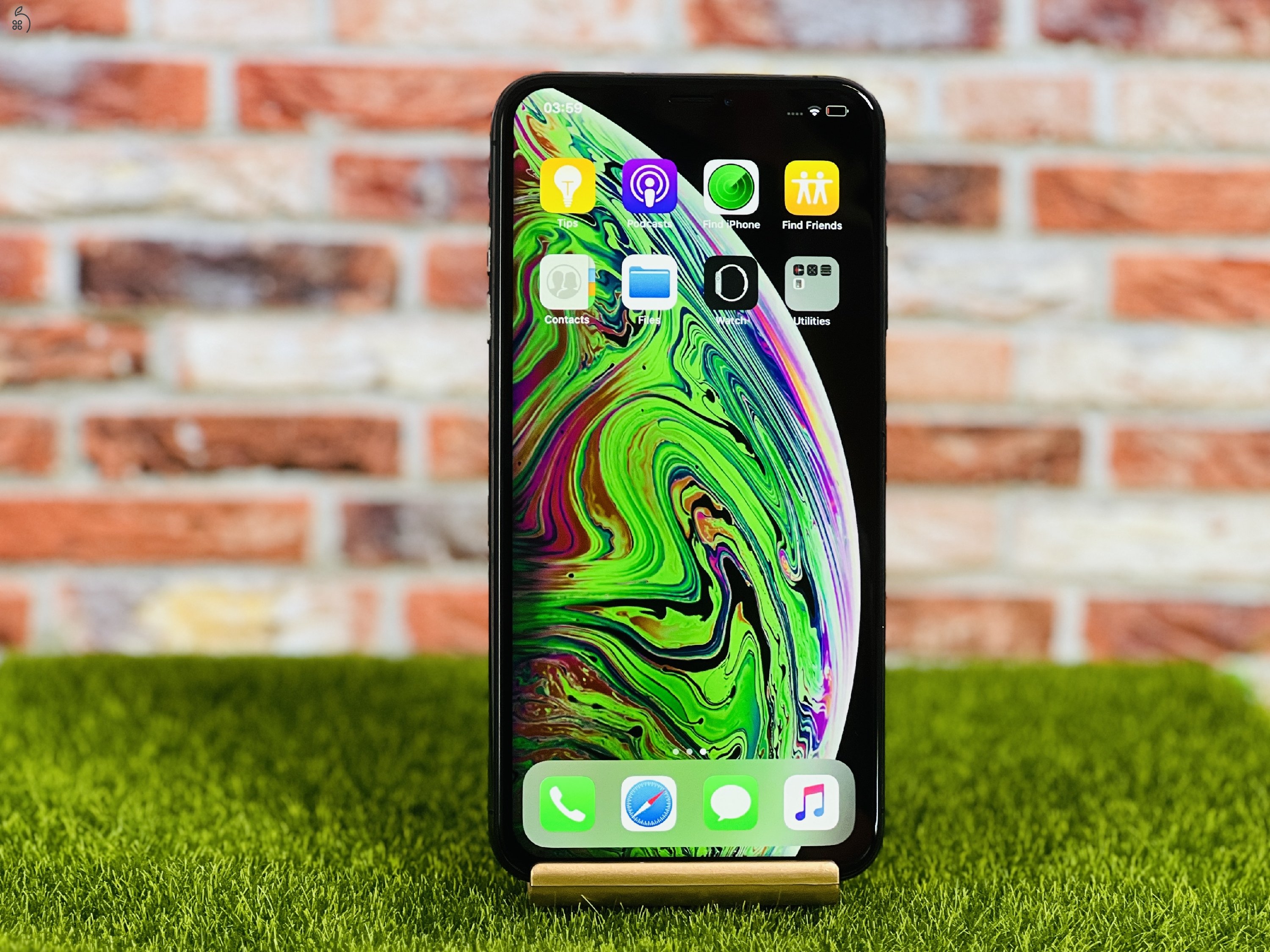 Eladó iPhone XS Max 64 GB Space Gray 100% aksi szép állapotú - 12 HÓ GARANCIA - 1380