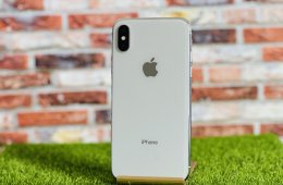 Eladó iPhone X 64 GB Silver szép állapotú - 12 HÓ GARANCIA - 042