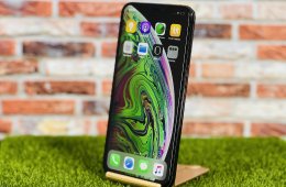 Eladó iPhone XS Max 64 GB Space Gray szép állapotú - 12 HÓ GARANCIA - 1376