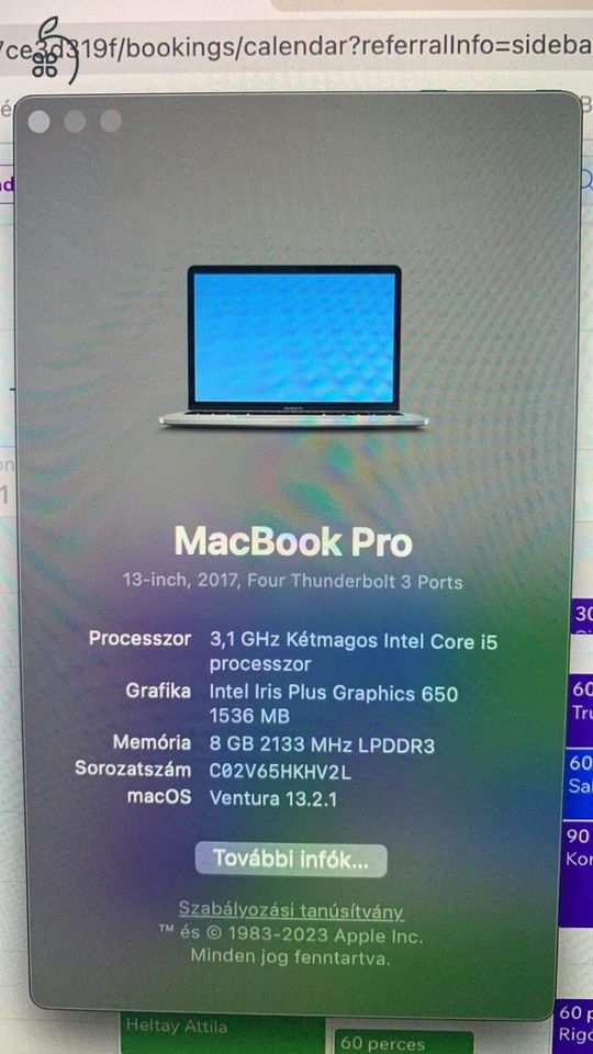 2017 13-inch MACBOOK PRO 4 Thunderbolt 3 Ports i5