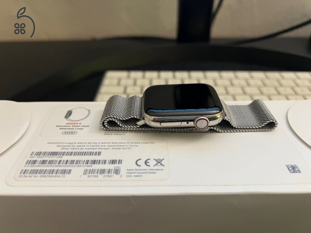 Apple Watch Series 5 44mm Stainless Steel + Milanese Loop