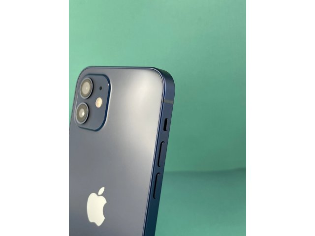 !! 1 ÉV GARANCIA !! iPhone 12 Blue 64 GB – 4594 – 100% AKKU