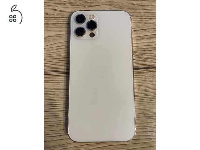 Iphone 12 Pro, 256 GB, Silver (Ezüst), jó állapot, 88%-os akkumulátor, dobozzal