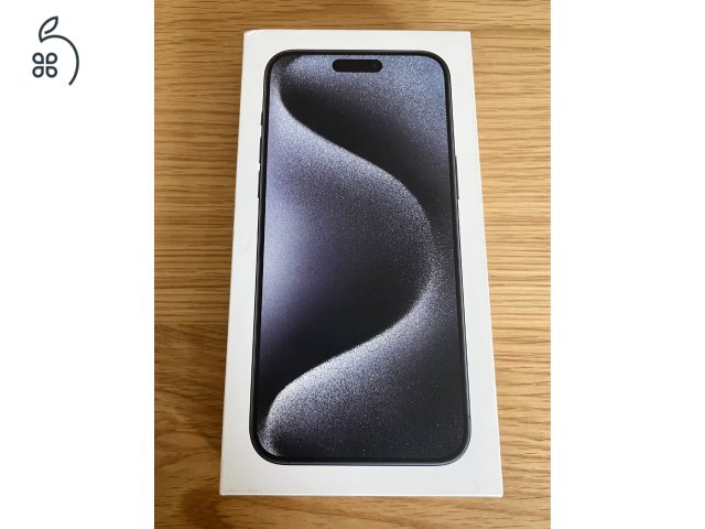 iPhone 15 Pro Max 512 GB (kártyafüggetlen, bontatlan)