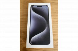 iPhone 15 Pro Max 512 GB (kártyafüggetlen, bontatlan)