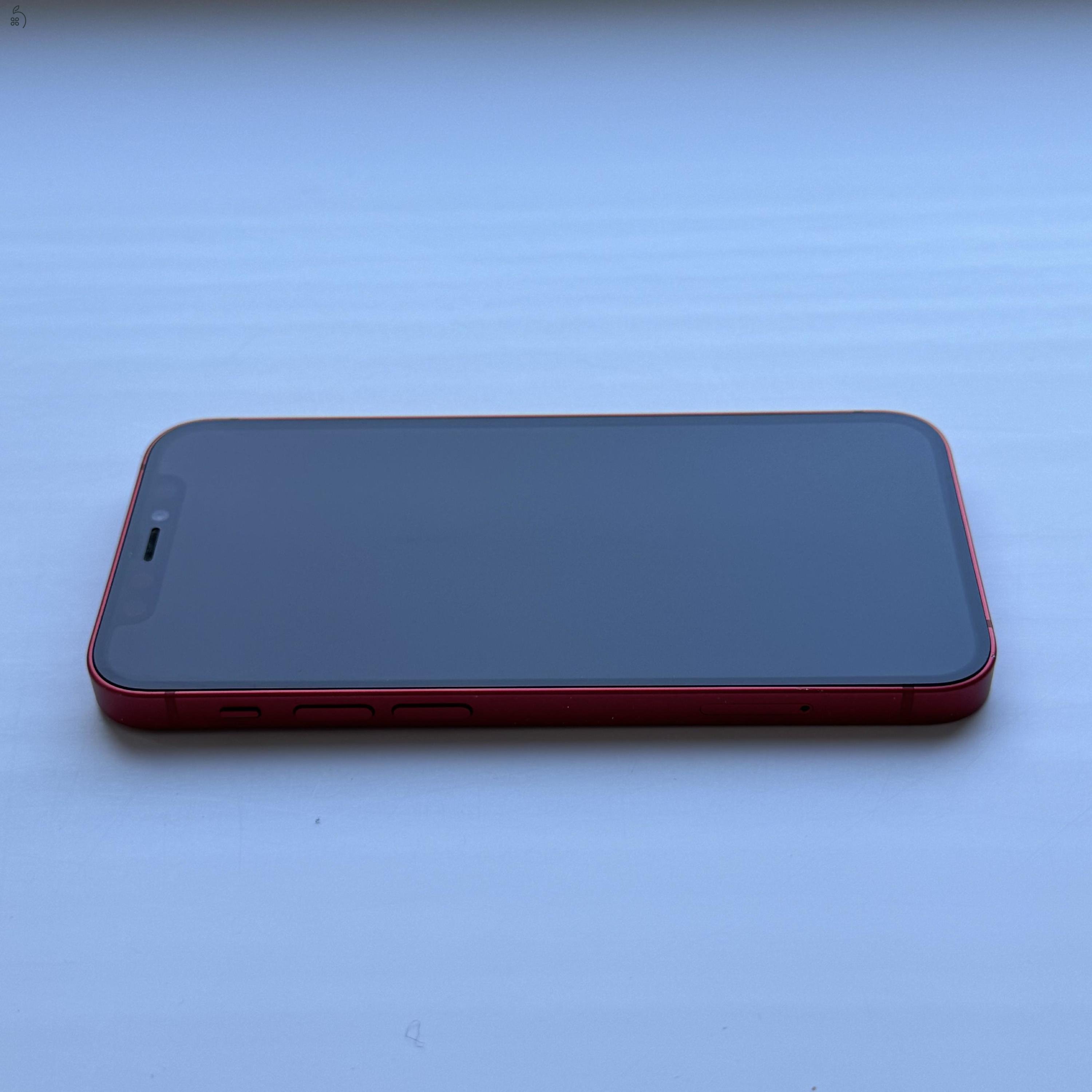 iPhone 12 mini 64GB Red - Kártyfüggetlen, 1 ÉV GARANCIA