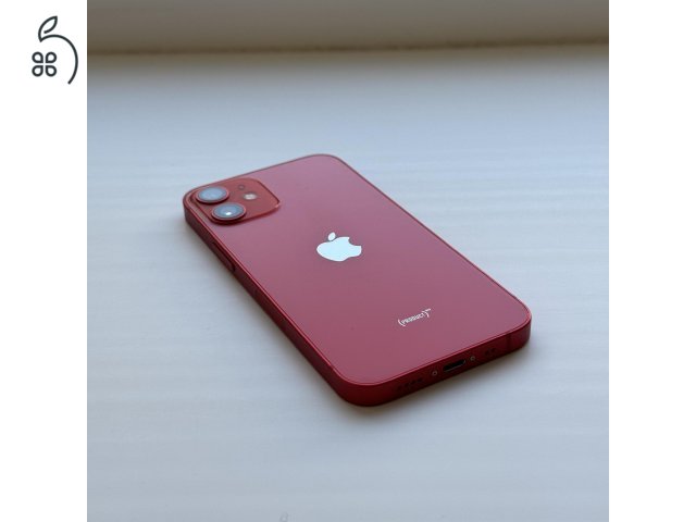 iPhone 12 mini 64GB Red - Kártyfüggetlen, 1 ÉV GARANCIA